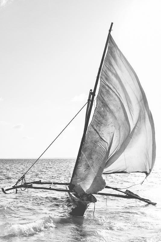 Dhow artwork on canvas